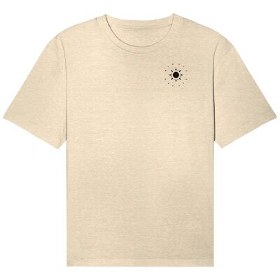 THE SUN - Natural Raw Organic Relaxed Shirt UNISEX - Natural Raw