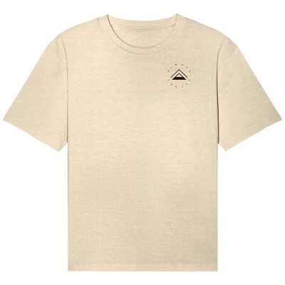 THE MOUNTAIN - Natural Raw Organic Relaxed Shirt UNISEX - Natural Raw