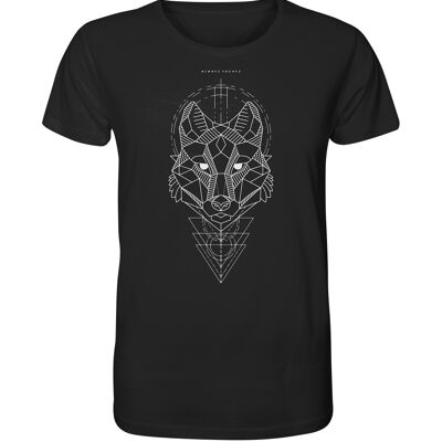 THE WOLF - Organic Shirt UNISEX - Black