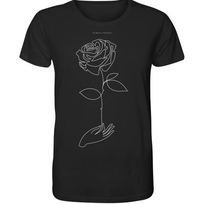 THE ROSE - Organic Shirt UNISEX - Black