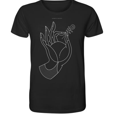 THE HAND - Organic Shirt UNISEX - Black