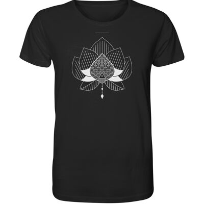 THE LOTUS - Organic Shirt UNISEX - Black