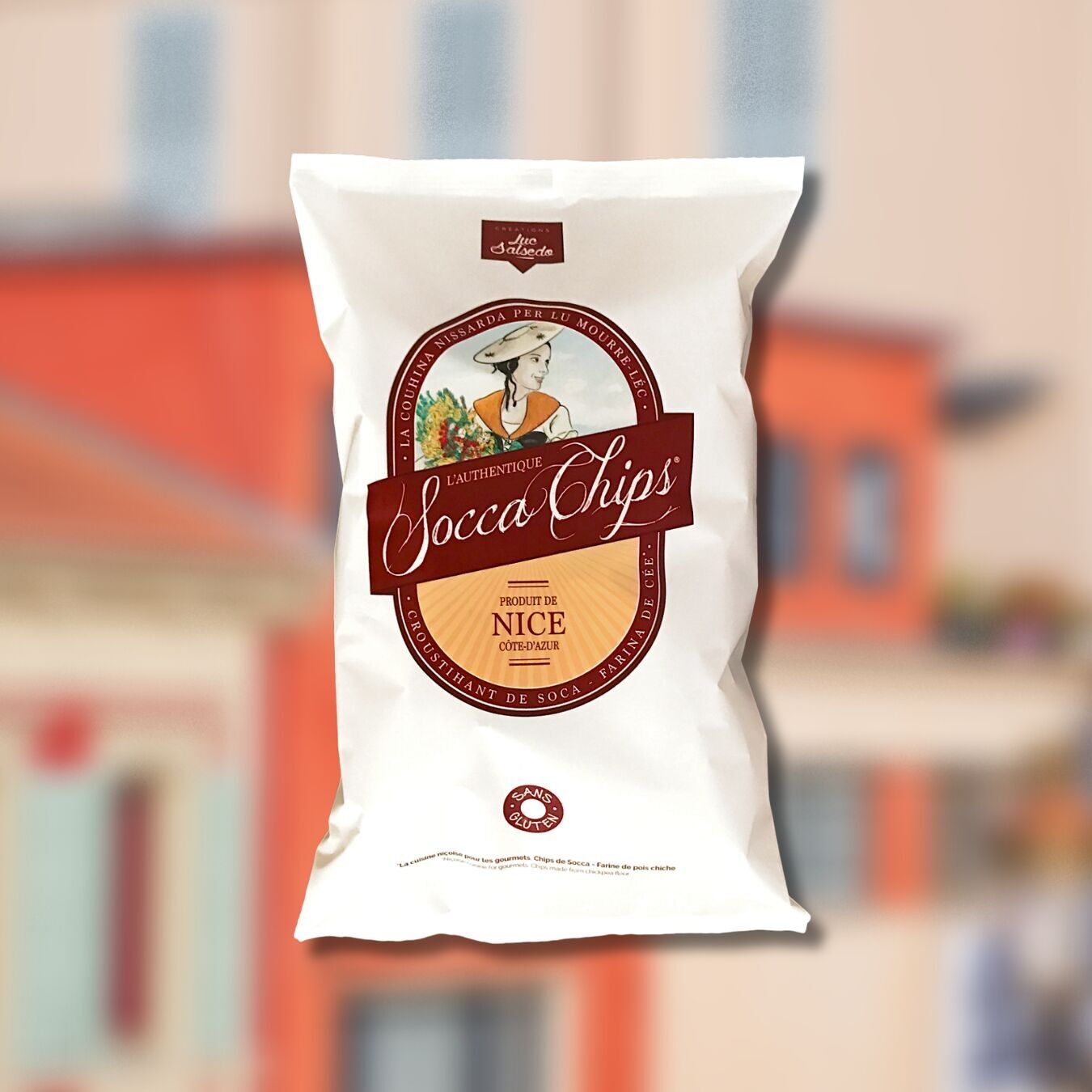 Chips farine de pois chiches - Nature 250g