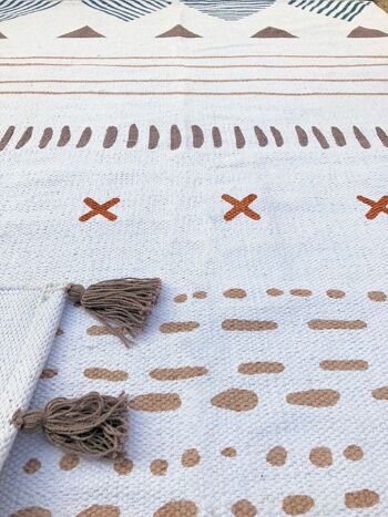 Tapis enfant en coton TRIBAL 4