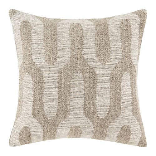 Enveloppe de coussin MARCUS Beige Doré 50x50 cm