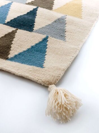 Tapis enfant en laine TRIANGLES 5