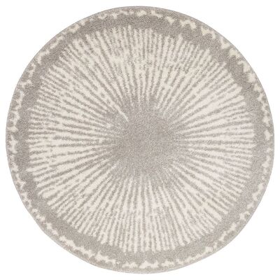 Round decorative rug IRIS