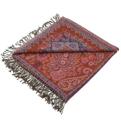 Multicolour FARAH throw 140x200 cm