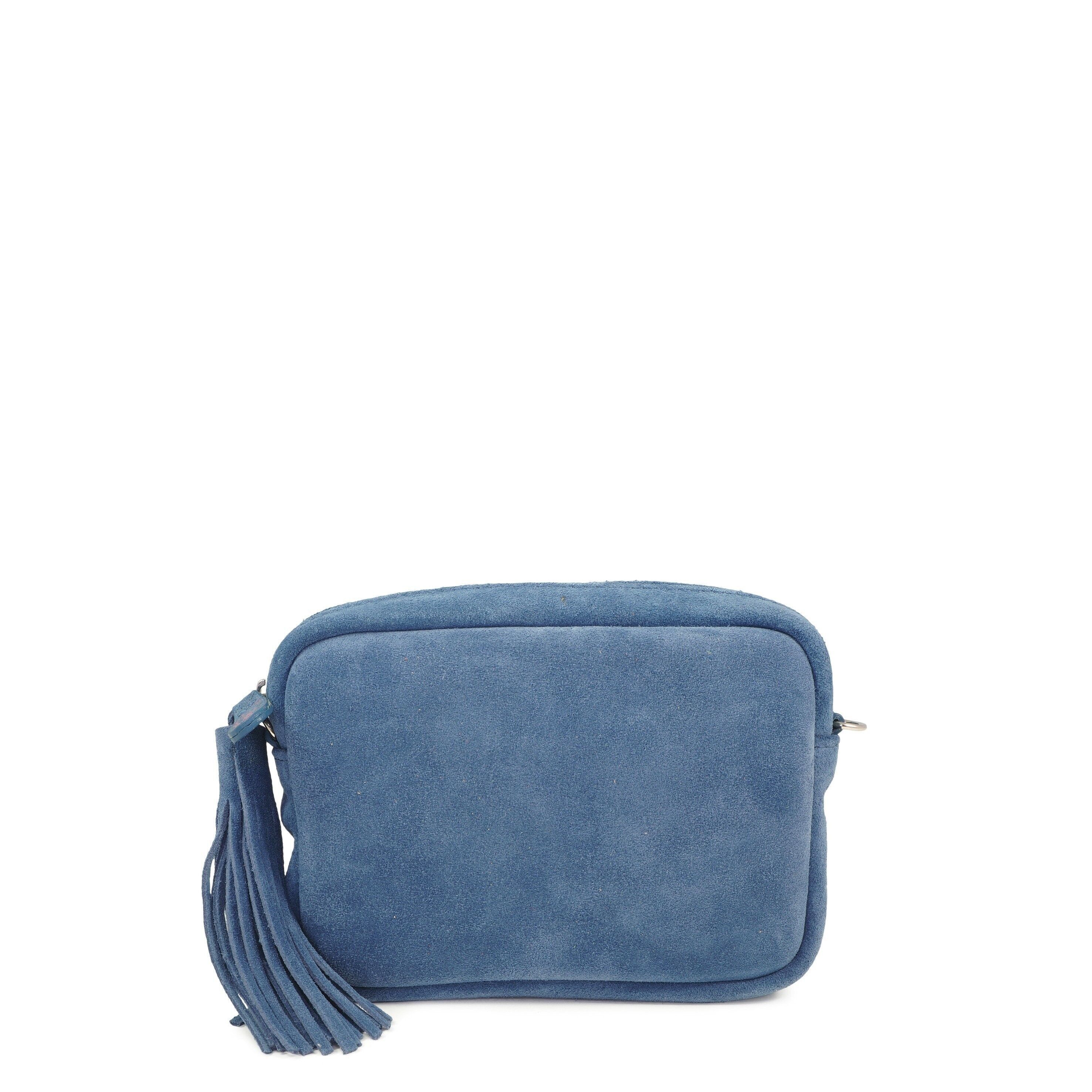 Marsupio in velluto spezzato CARNABY 27C blu