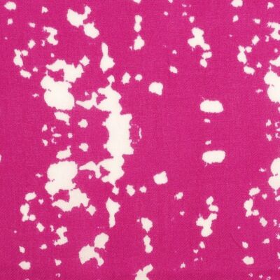 Foulard en laine fine motif Japon rose