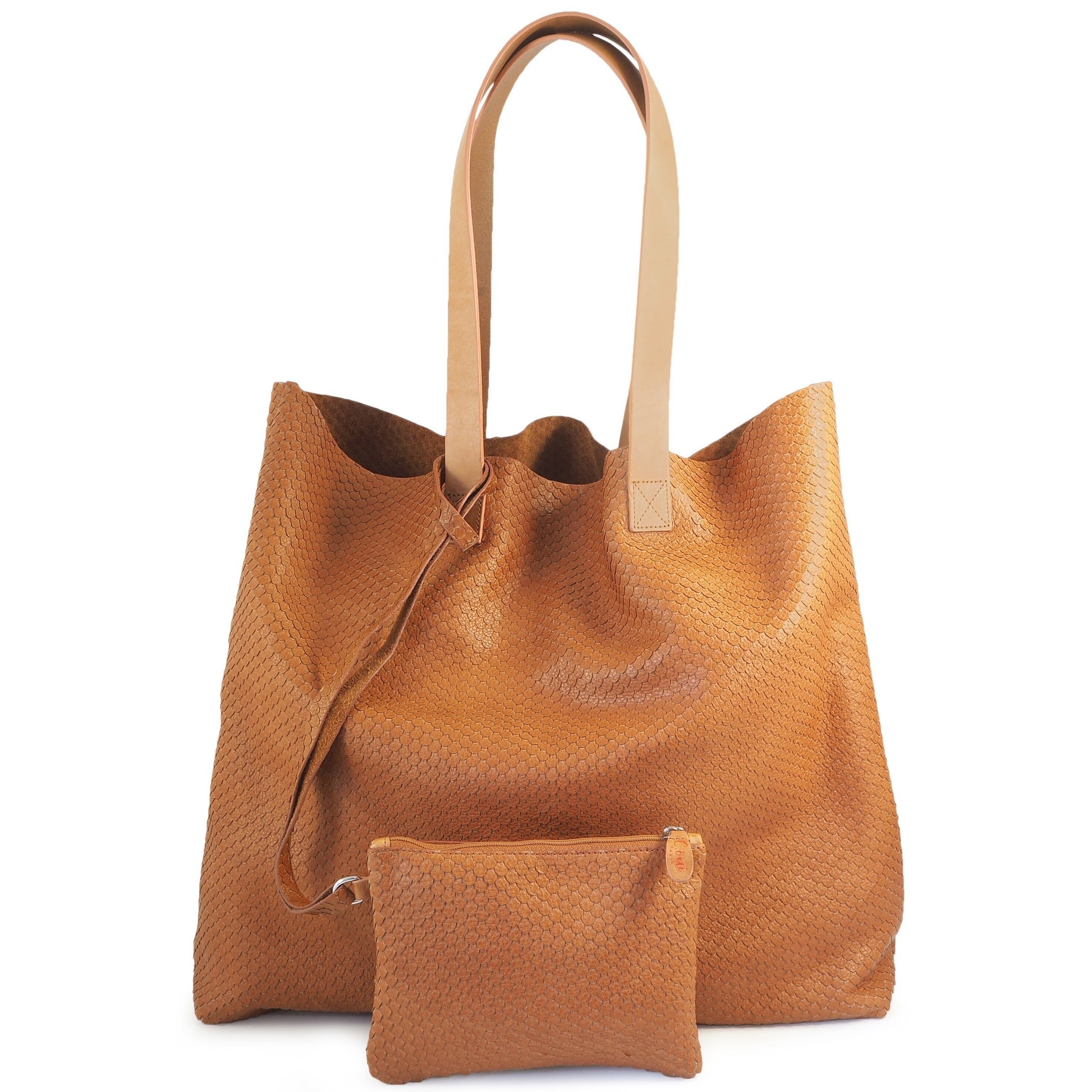 Borsa tote FIRENZE 37 in pelle color oro