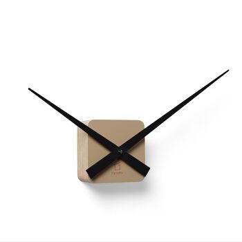 Horloge Murale/Horloge Aiguille Minor NatuhrⓇ - Caffelatte - Noir 5