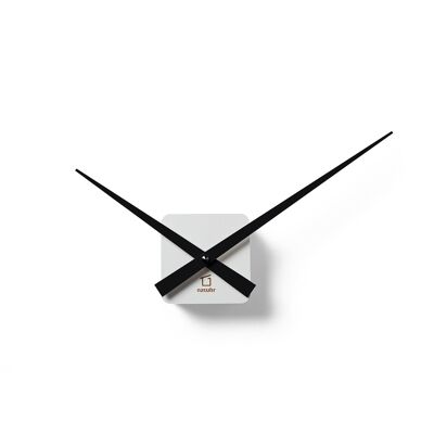 Horloge Murale/Horloge Aiguille Minor NatuhrⓇ - Blanc - Noir