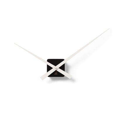 Wall Clock/Hand Clock Major NatuhrⓇ - Black - White