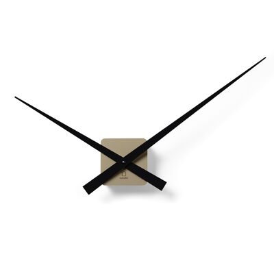 Reloj de Pared/Reloj de Mano Major NatuhrⓇ - Caffelatte - Negro