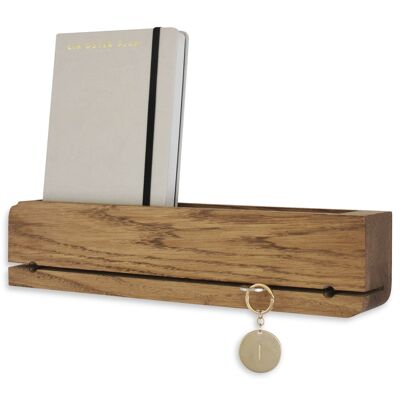 Doorganizer - key board shelf oak - smoked oak