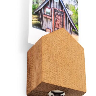 Little Lodge - magnetic key holder & organizer - oak oiled