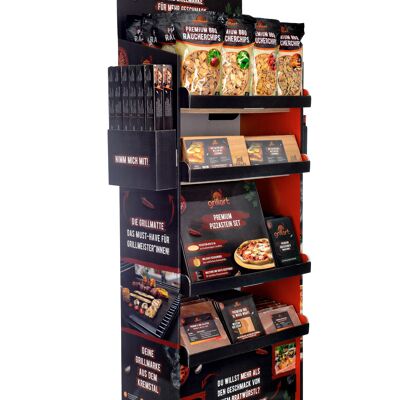 grillart® Verkaufsdisplay | Aufstelller