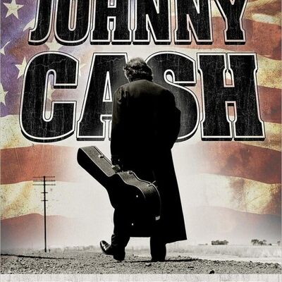 Tin Sign JOHNNY CASH - Walk the Line