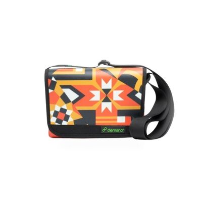 Uni XS_Malika Favre - Borsa a spalla Eco Recycled-rossa
