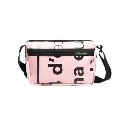 Sarrià S - Borsa A Spalla Eco Riciclata - Rosa