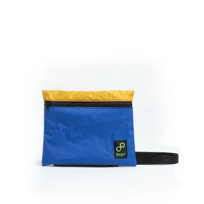 Joan - Recycelte Eco Minibag KiteSurf_blue
