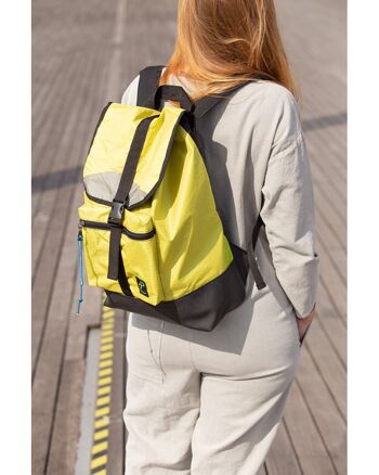 Pals - Eco Backpack Recycled KiteSurf-jaune 4