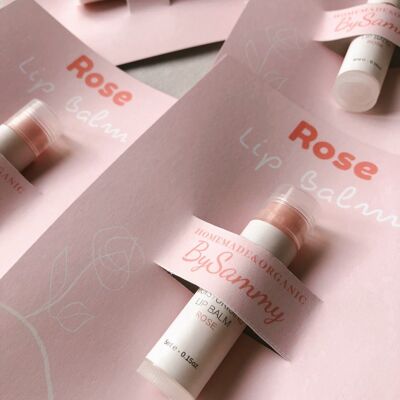 Rosen-Lippenbalsamhalter für Canva, Lippenbalsamkarten, druckbare Karten, digitale Kunst, Canva-Vorlagen