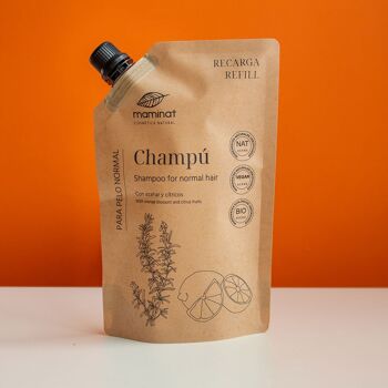 Recharge Shampoing pour cheveux normaux 500ml 1