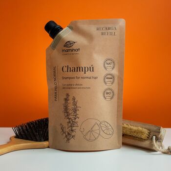 Recharge Shampoing pour cheveux normaux 500ml 2