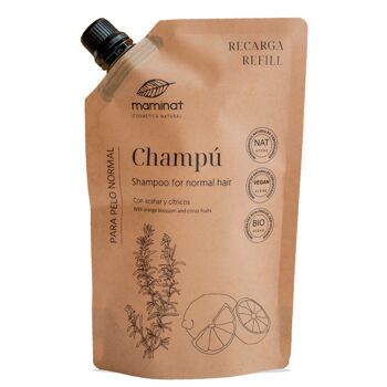 Recharge Shampoing pour cheveux normaux 500ml 3