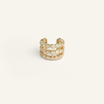 Bague d'oreille / Earcuff - Télia doré 3