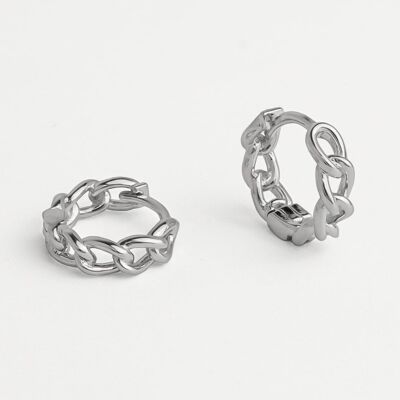 BOUCLES D'OREILLES TALIA - Argent