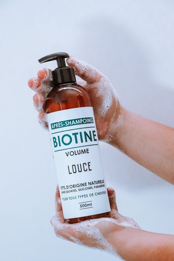 Shampoing et Après Shampoing Biotine 3