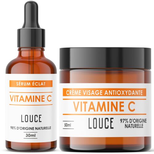 Sérum et Crème Vitamine C