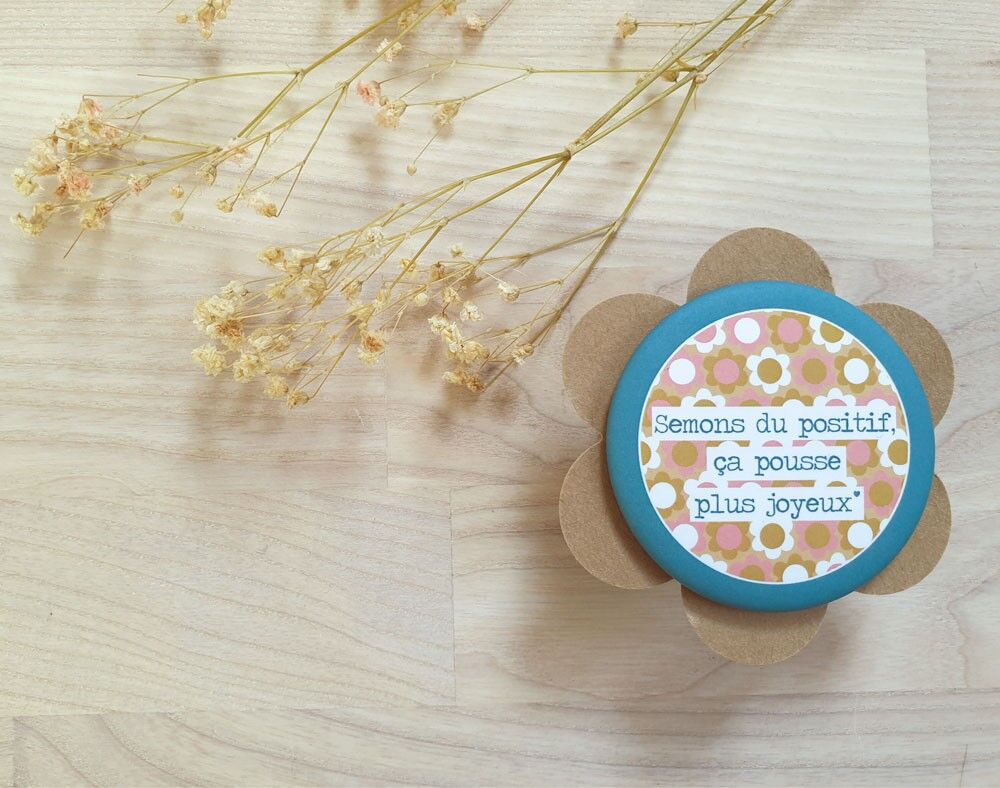 Magnet *Lasst uns positiv säen, es wird glücklicher*