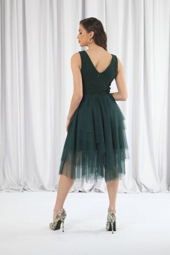 ROBE VERTE EN TULLE - Vert 2