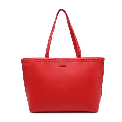 Samia shopper bag red