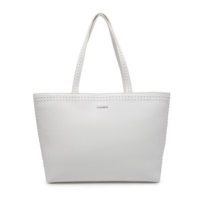 Samia shopper bag white