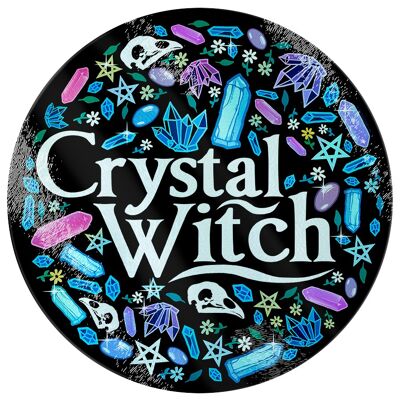 Crystal Witch Glass Chopping Board