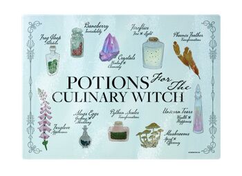Petite planche à découper rectangulaire Potions For The Culinary Witch 1