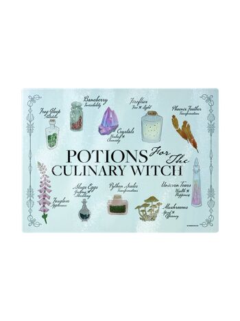 Petite planche à découper rectangulaire Potions For The Culinary Witch 2