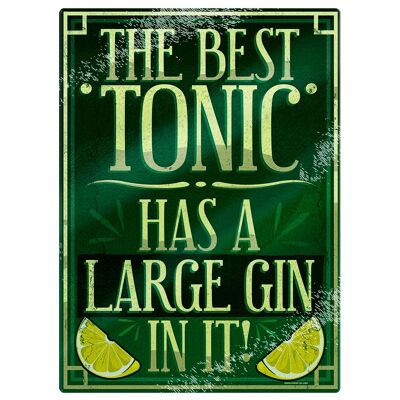 The Best Tonic Has A Large Gin In It Chopping Board