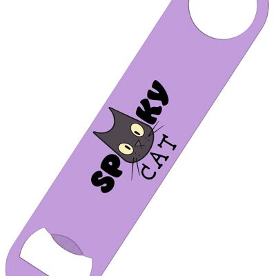 Comportamiento de un abrebotellas Spooky Cat Bar Blade
