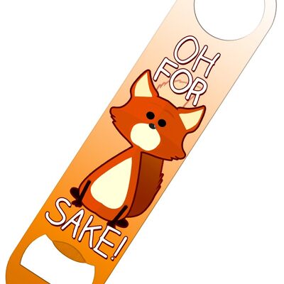 For Fox Sake Bar Blade Bottle Opener