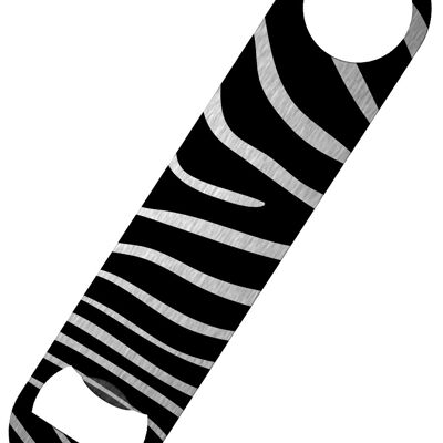 Apribottiglie con lama a barra Zebra Stripes