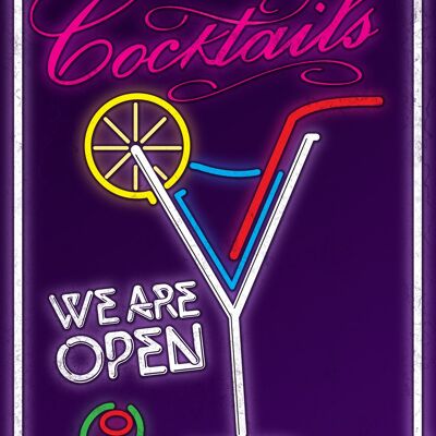 Cocktails au néon