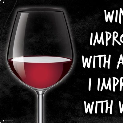 Il vino migliora con l'età... Migliora con il vino
