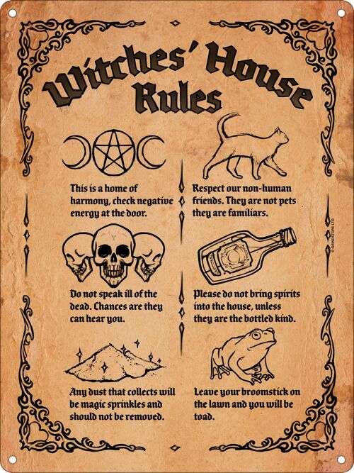 Witches' House Rules
