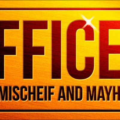 Officer Of Mischief & Mayhem Slim Tin Sign